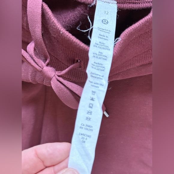 Lululemon Athletica Maroon Joggers - Picture 7 of 7